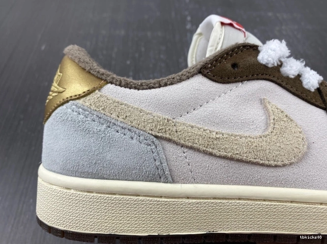 Reps TBkick of DV1312-200 Jordan the Air 1 OG Year Low Retro Rabbit 0823